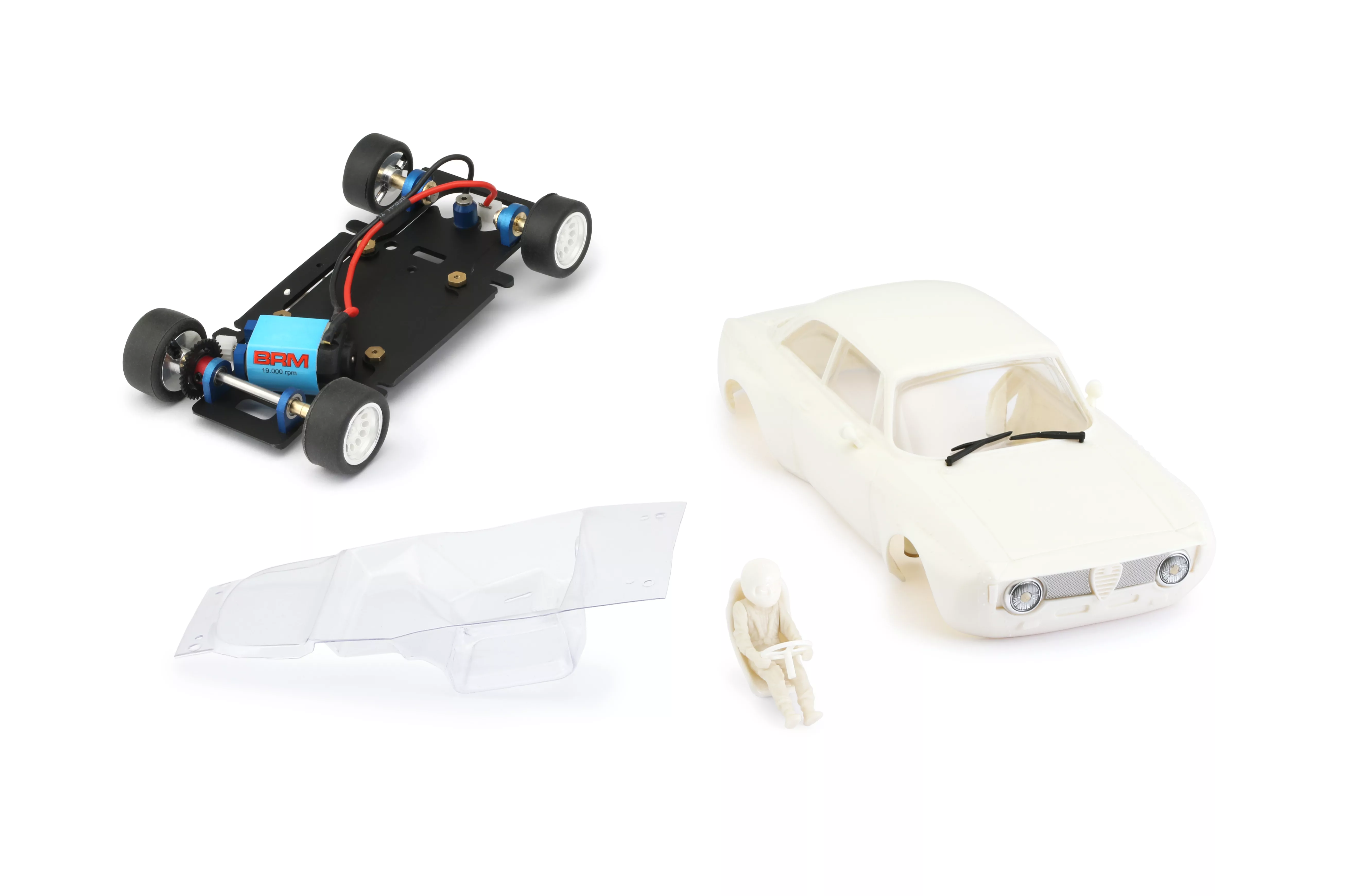 BRM108A  Alfa GTA 1300 Junior Full White Kit